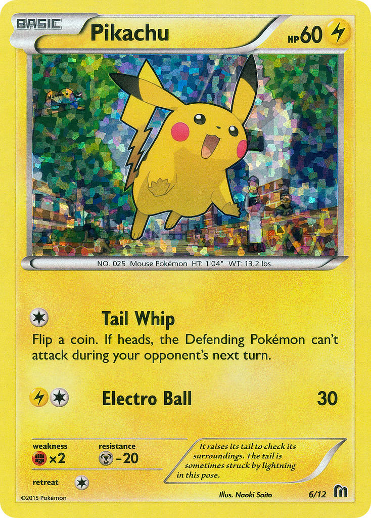 Pikachu (6/12) [McDonald's Promos: 2016 Collection] | Total Play