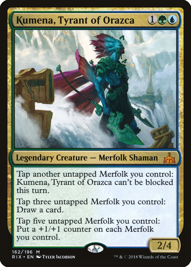 Kumena, Tyrant of Orazca [Rivals of Ixalan] | Total Play