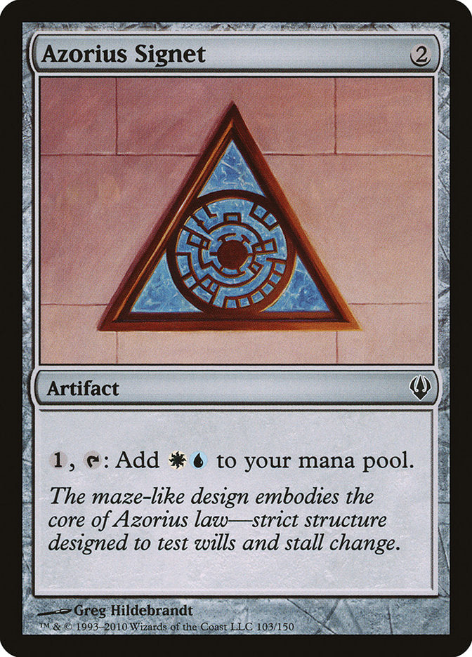 Azorius Signet [Archenemy] | Total Play