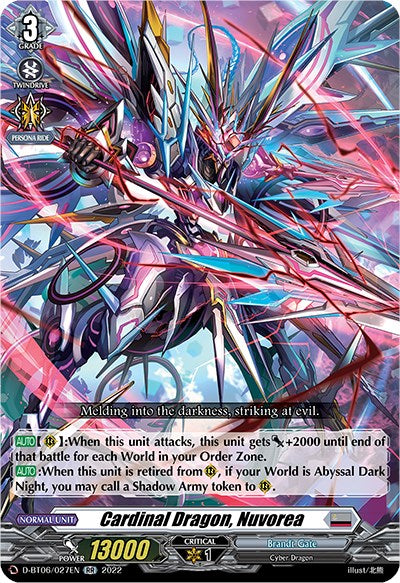 Cardinal Dragon, Nuvorea (D-BT06/027EN) [Blazing Dragon Reborn] | Total Play
