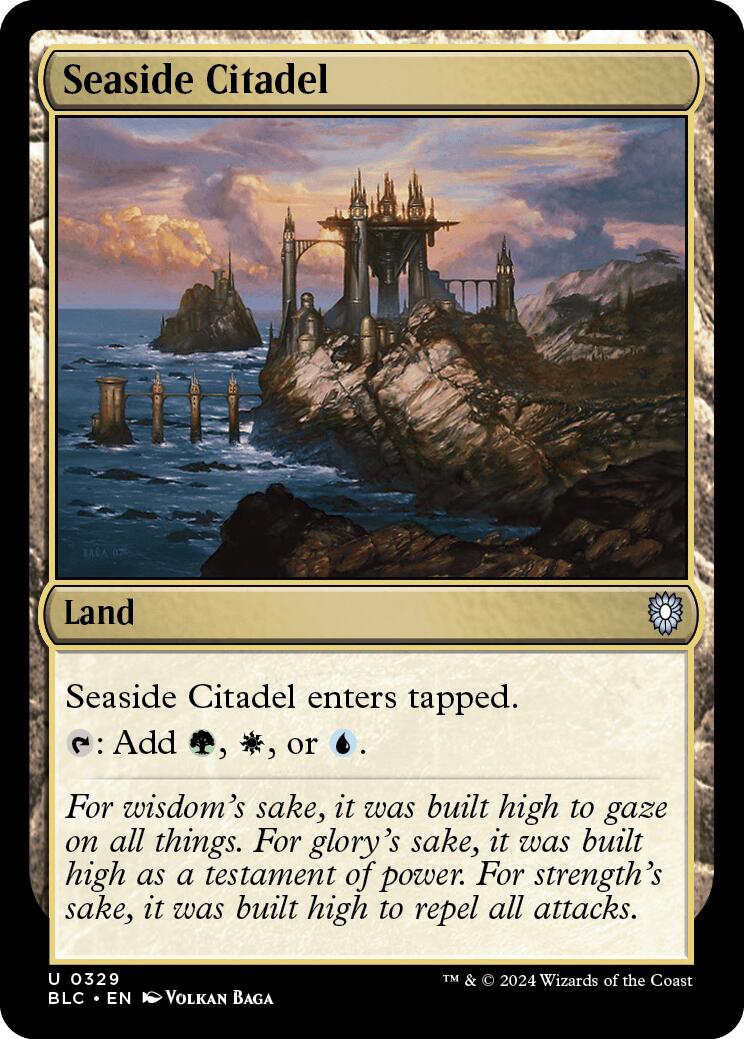 Seaside Citadel [Bloomburrow Commander] | Total Play