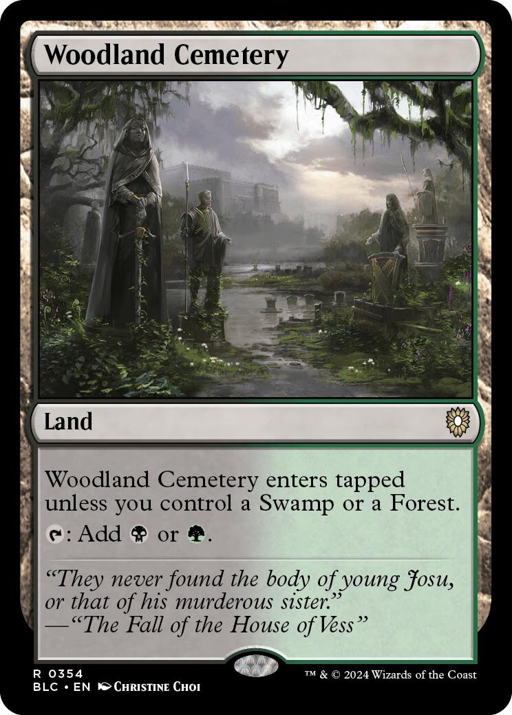 Woodland Cemetery [Bloomburrow Commander] | Total Play
