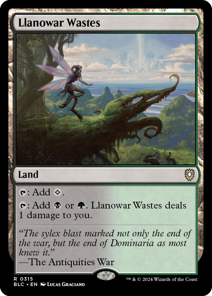 Llanowar Wastes [Bloomburrow Commander] | Total Play