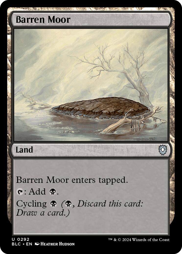 Barren Moor [Bloomburrow Commander] | Total Play