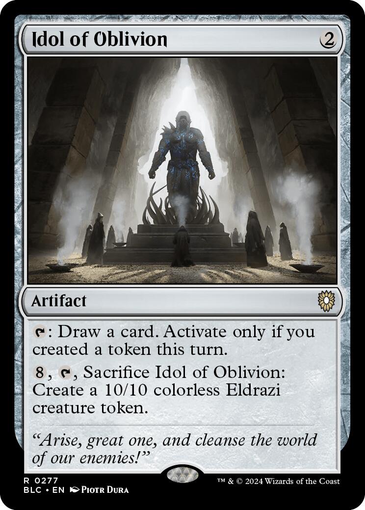 Idol of Oblivion [Bloomburrow Commander] | Total Play