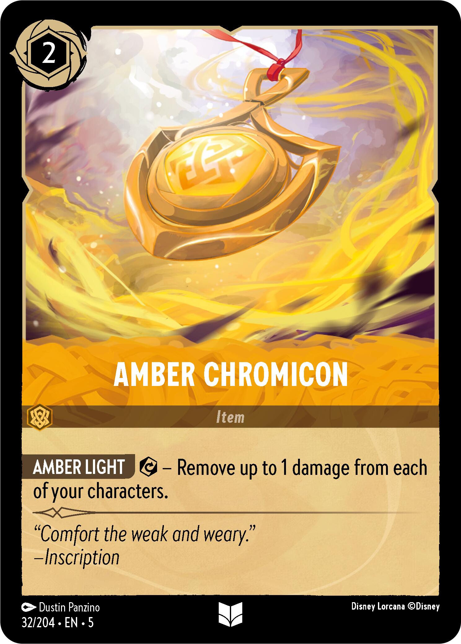 Amber Chromicon (32/204) [Shimmering Skies] | Total Play