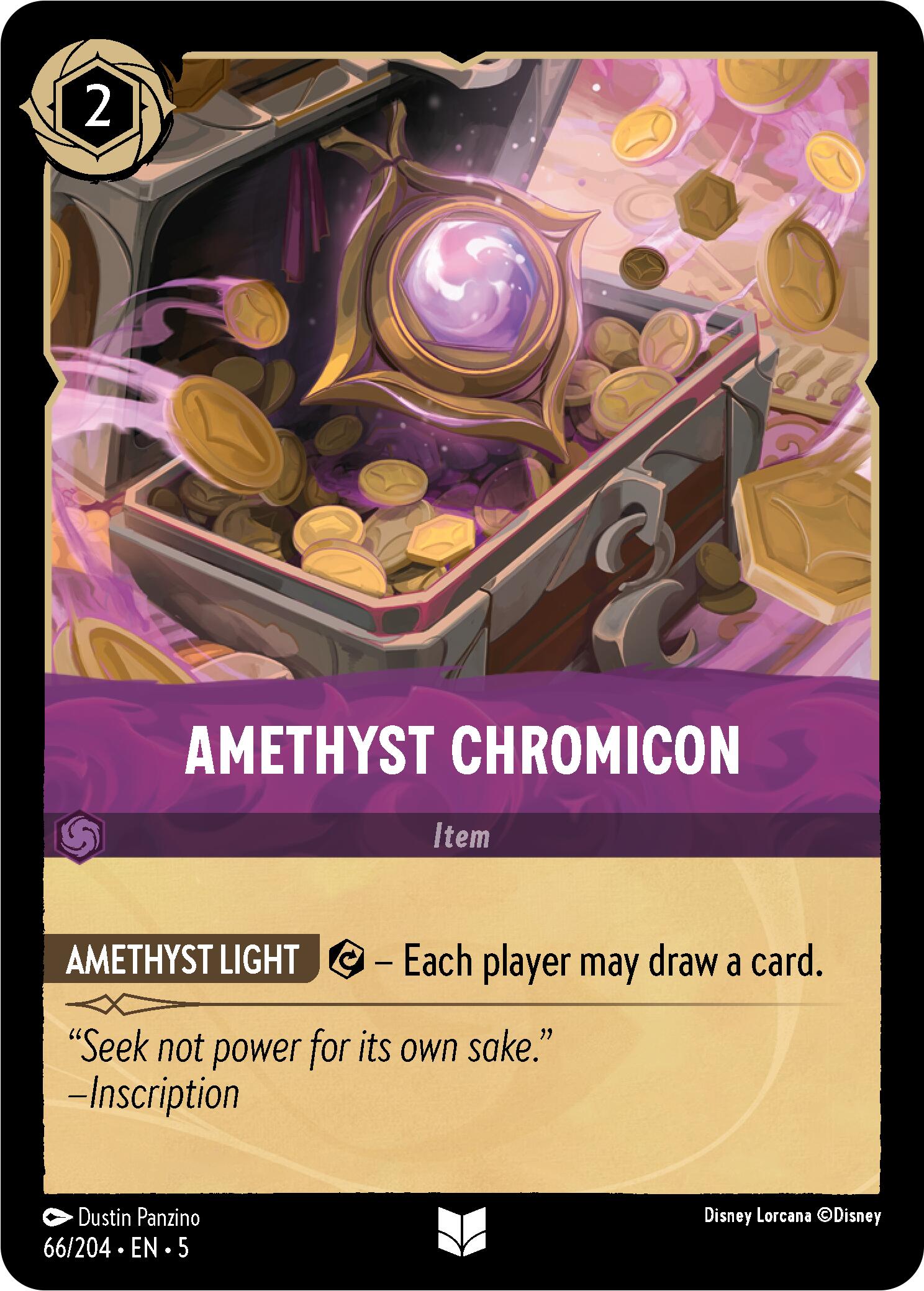 Amethyst Chromicon (66/204) [Shimmering Skies] | Total Play