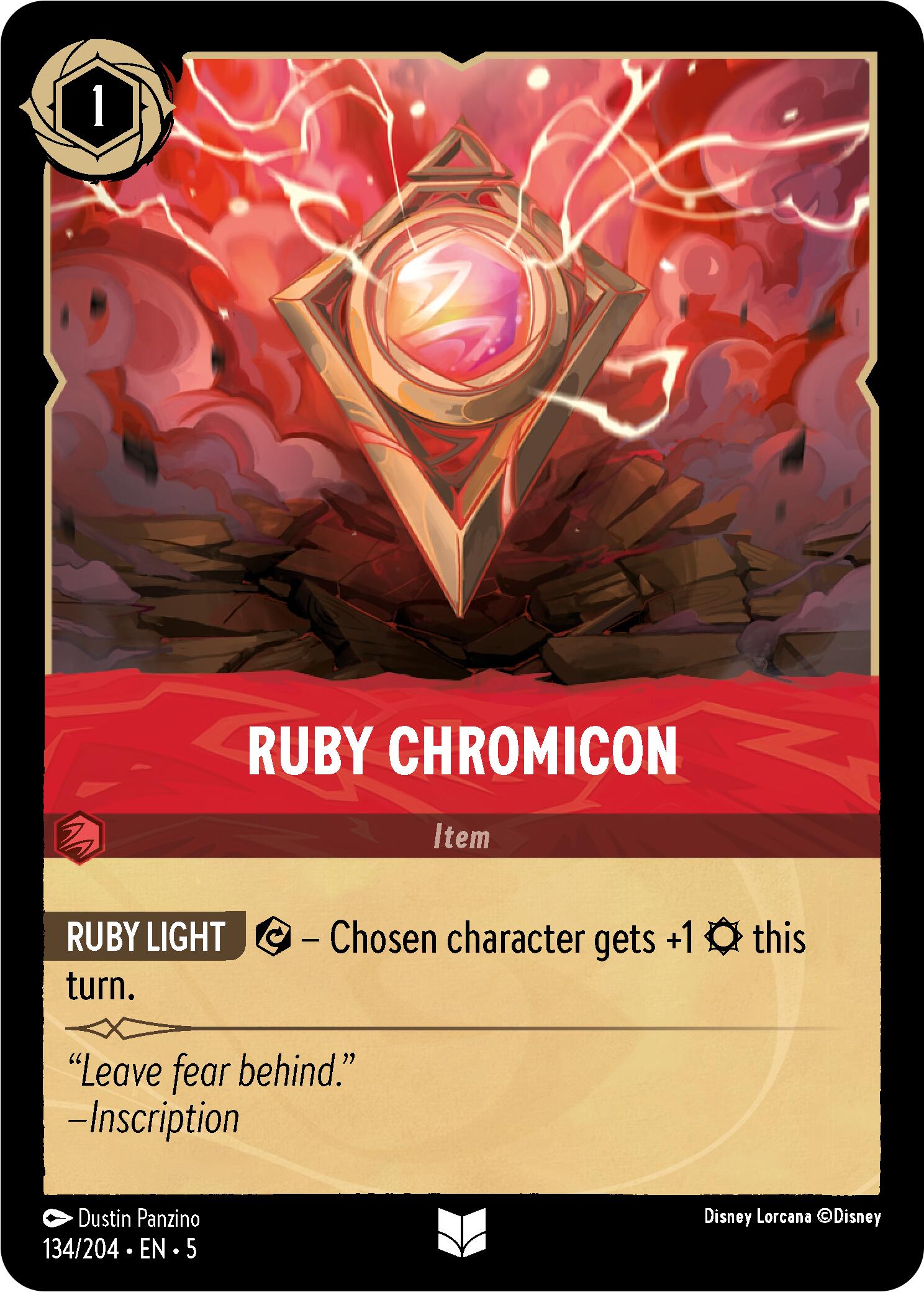 Ruby Chromicon (134/204) [Shimmering Skies] | Total Play