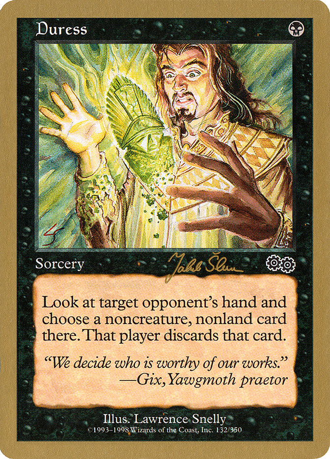 Duress (Jakub Slemr) [World Championship Decks 1999] | Total Play