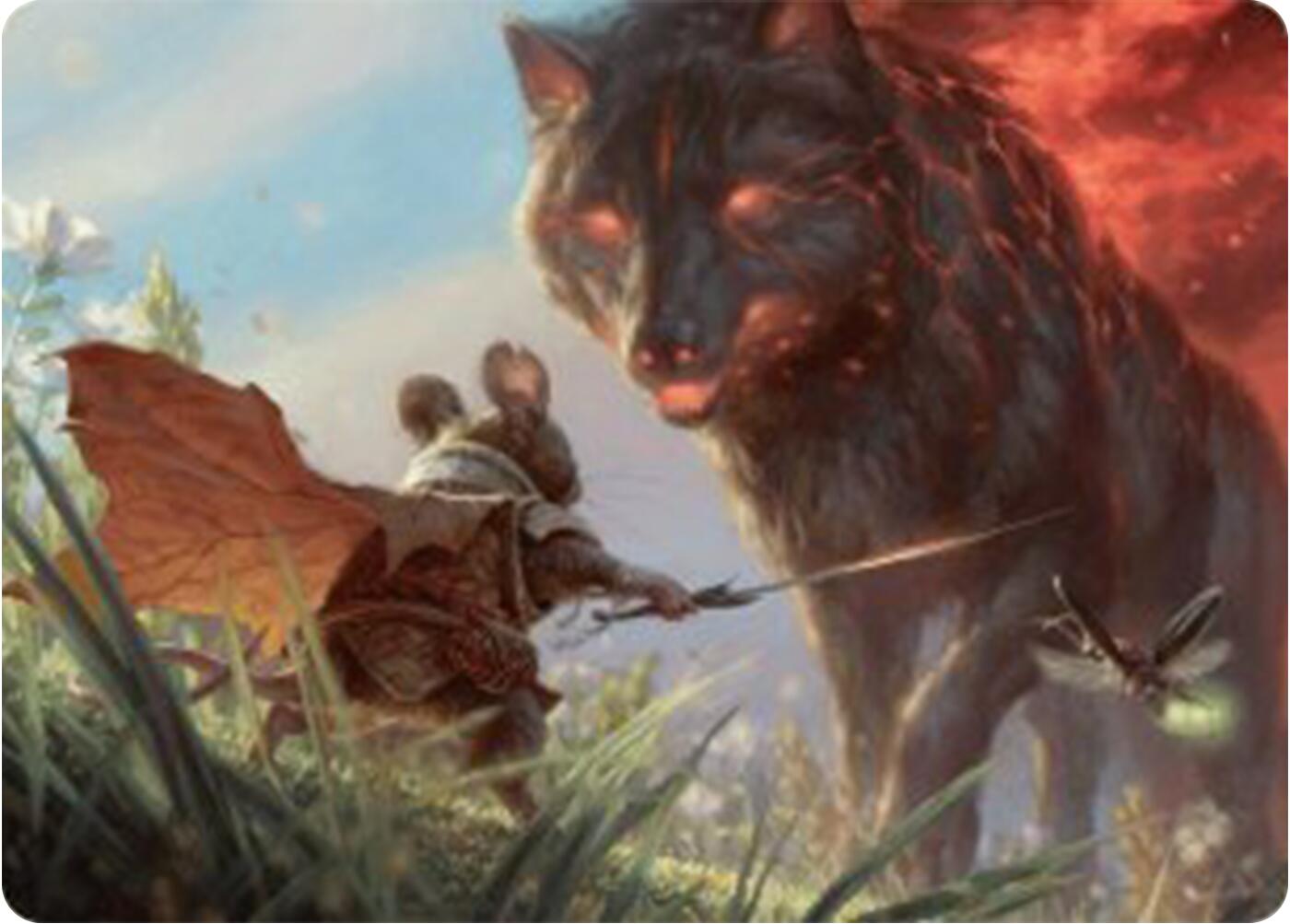 Repel Calamity Art Card [Bloomburrow Art Series] | Total Play