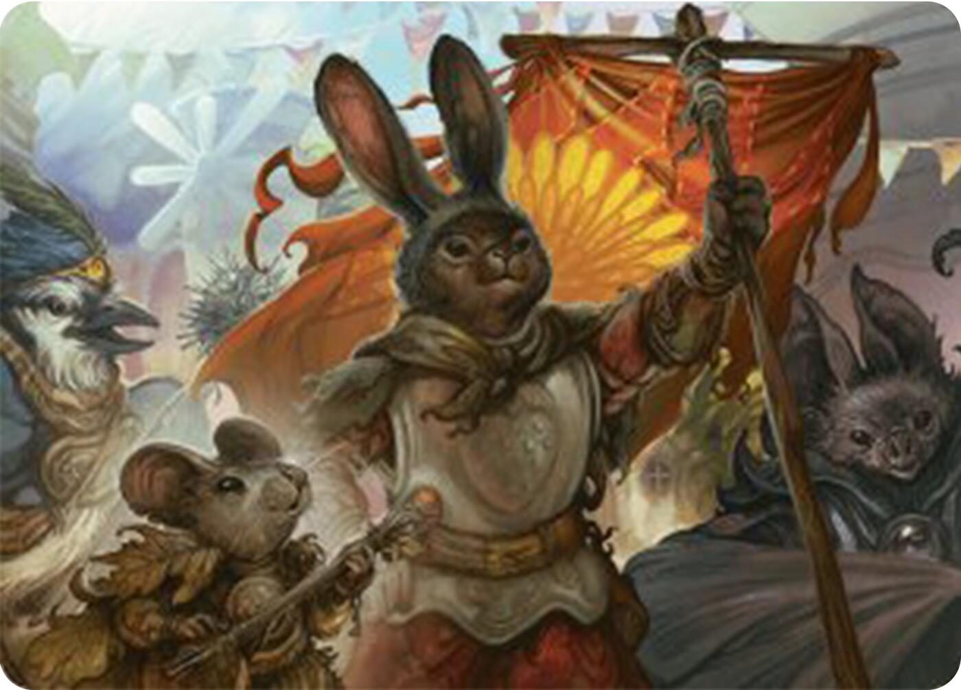 Valley Questcaller 2 Art Card [Bloomburrow Art Series] | Total Play