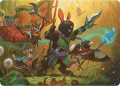 Valley Questcaller Art Card [Bloomburrow Art Series] | Total Play