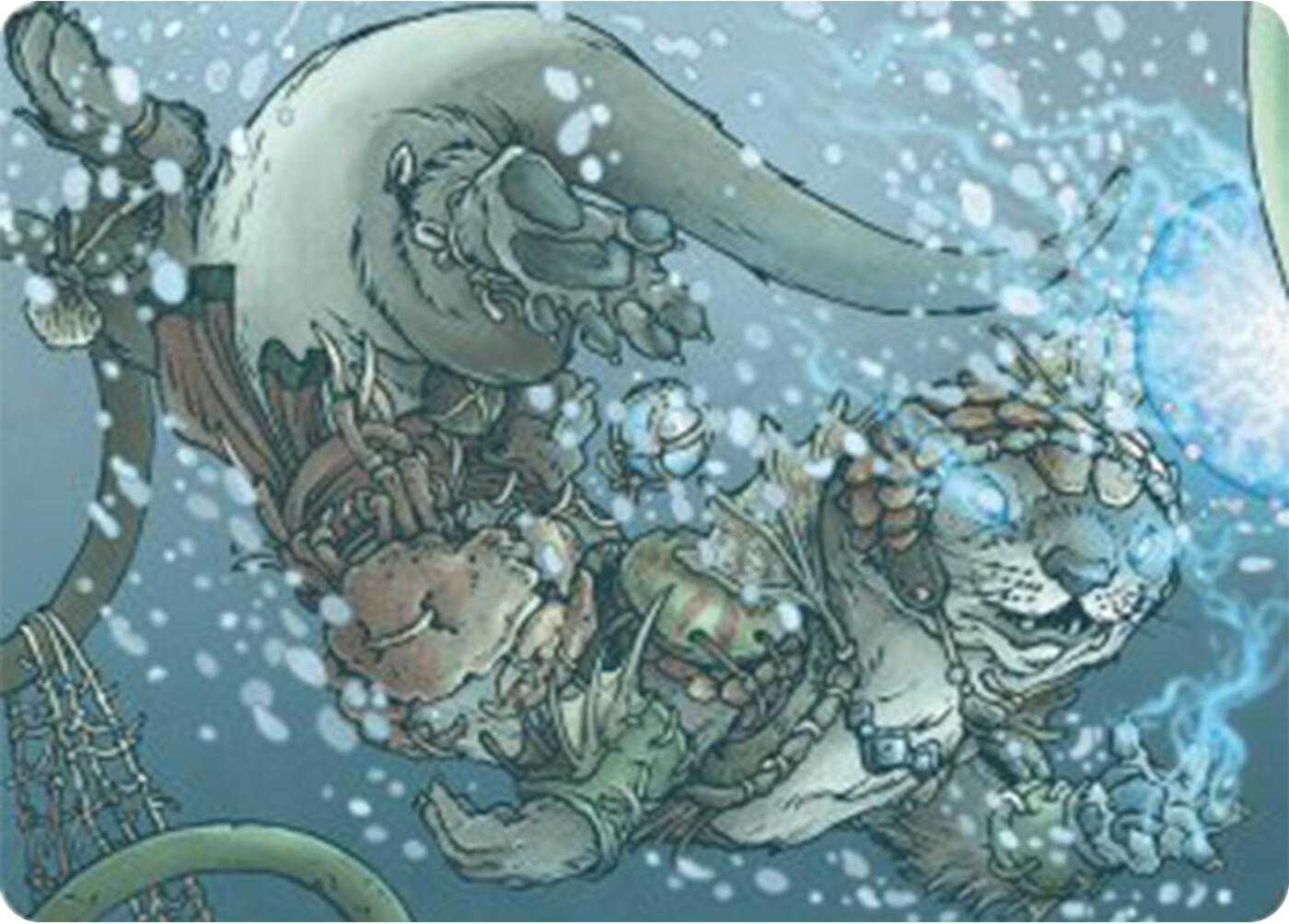 Kitsa, Otterball Elite Art Card [Bloomburrow Art Series] | Total Play