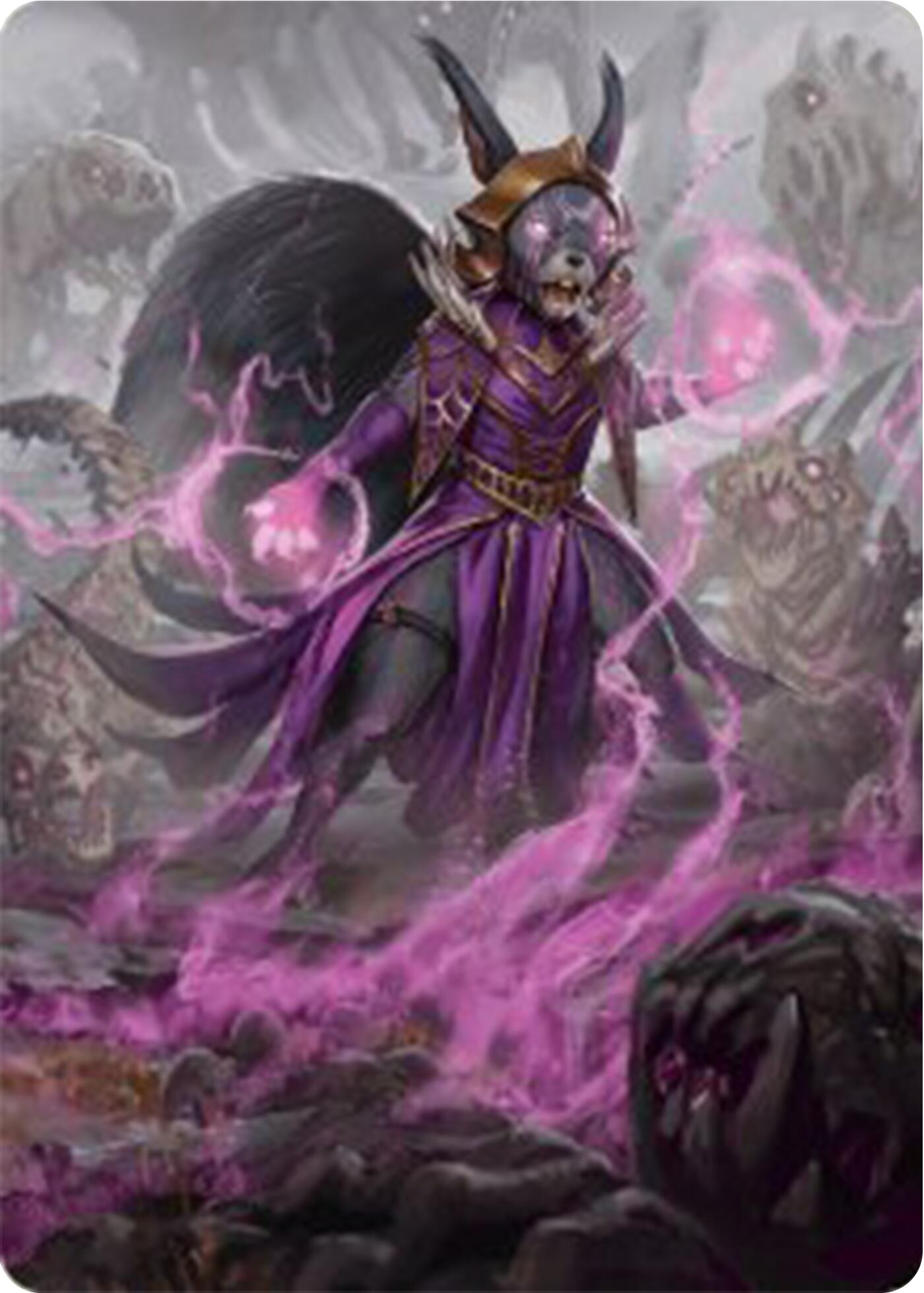 Liliana of the Dark Realms Art Card [Bloomburrow Art Series] | Total Play