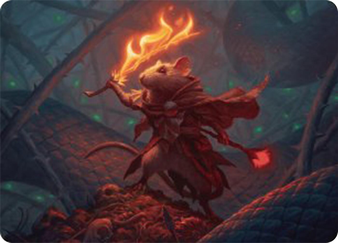 Emberheart Challenger Art Card [Bloomburrow Art Series] | Total Play