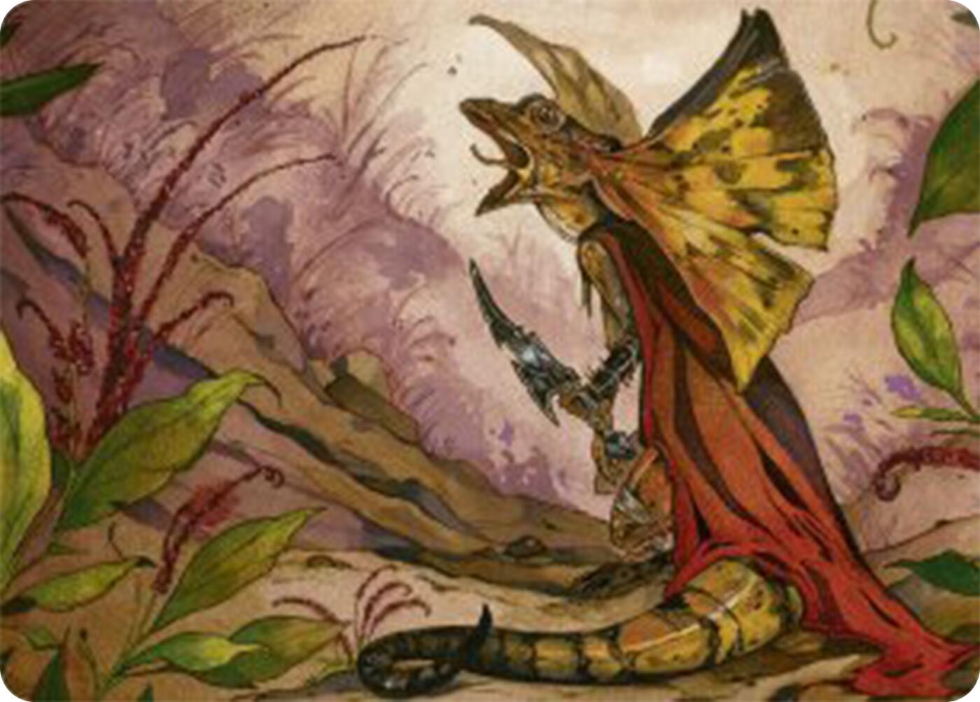 Hired Claw Art Card [Bloomburrow Art Series] | Total Play