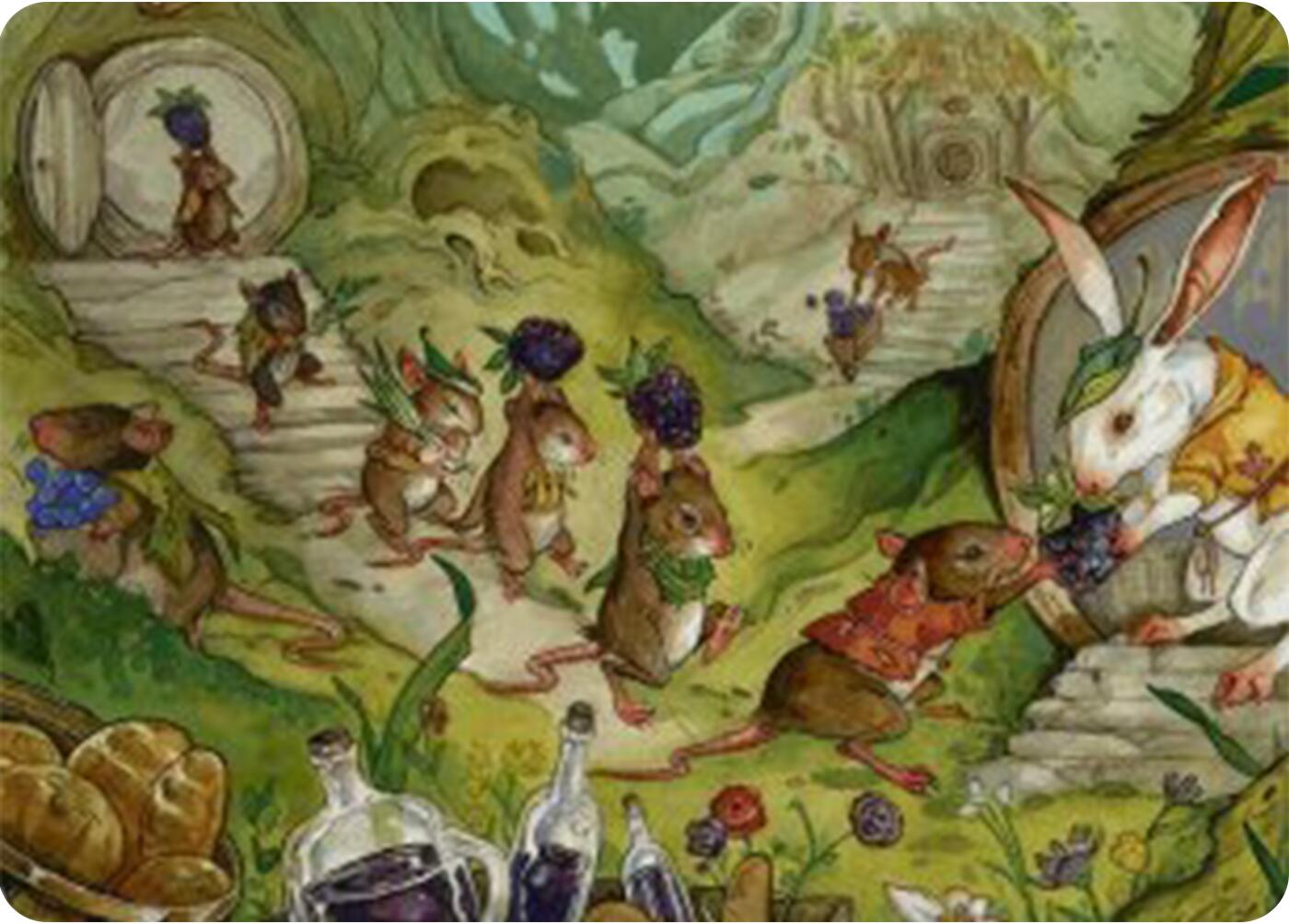 For the Common Good Art Card (43/54) [Bloomburrow Art Series] | Total Play
