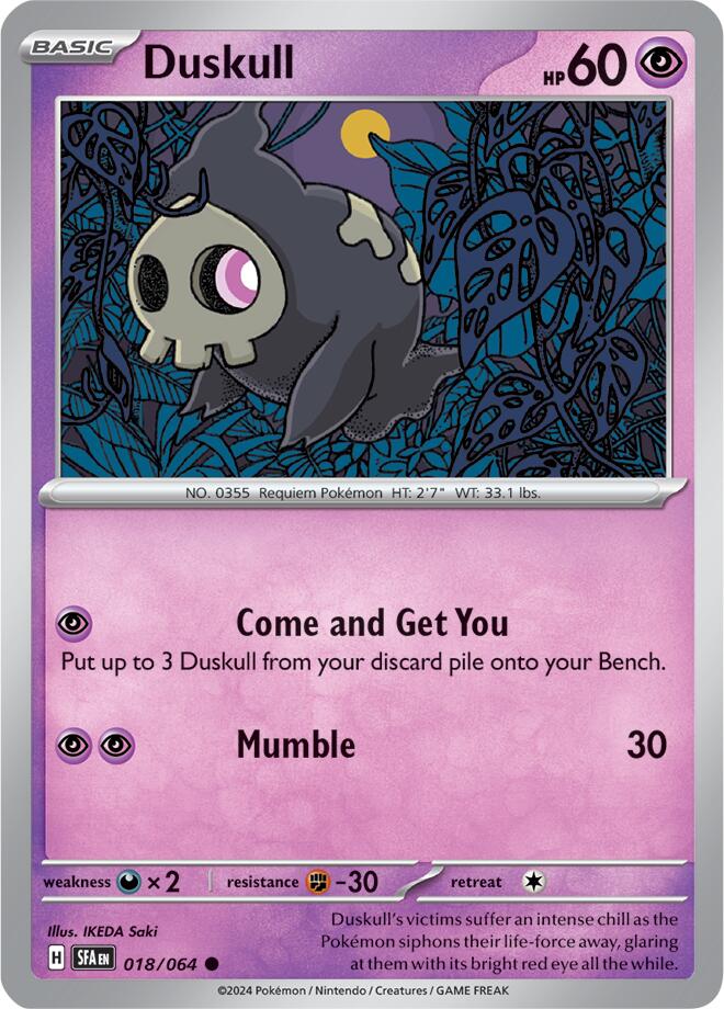 Duskull (018/064) [Scarlet & Violet: Shrouded Fable] | Total Play