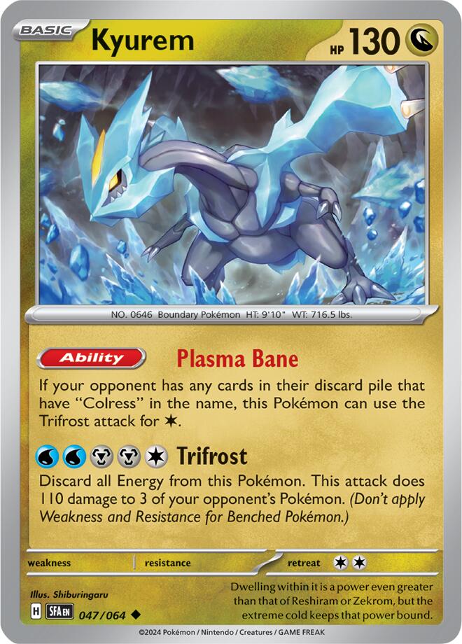 Kyurem (047/064) [Scarlet & Violet: Shrouded Fable] | Total Play