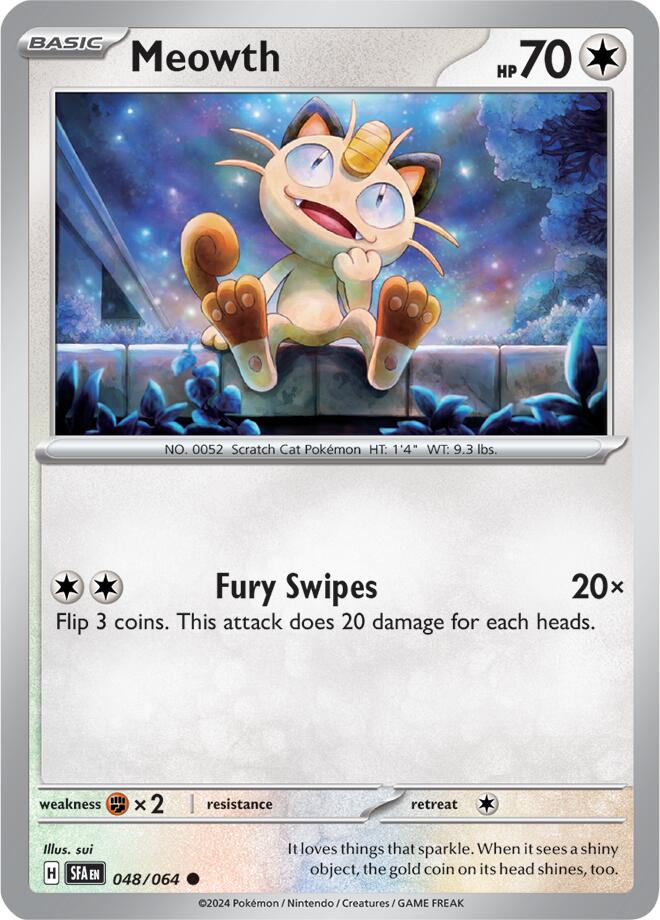 Meowth (048/064) [Scarlet & Violet: Shrouded Fable] | Total Play