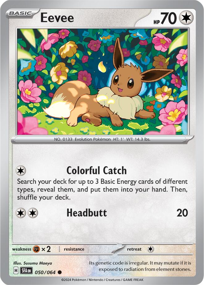 Eevee (050/064) [Scarlet & Violet: Shrouded Fable] | Total Play