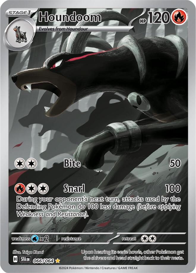 Houndoom (066/064) [Scarlet & Violet: Shrouded Fable] | Total Play