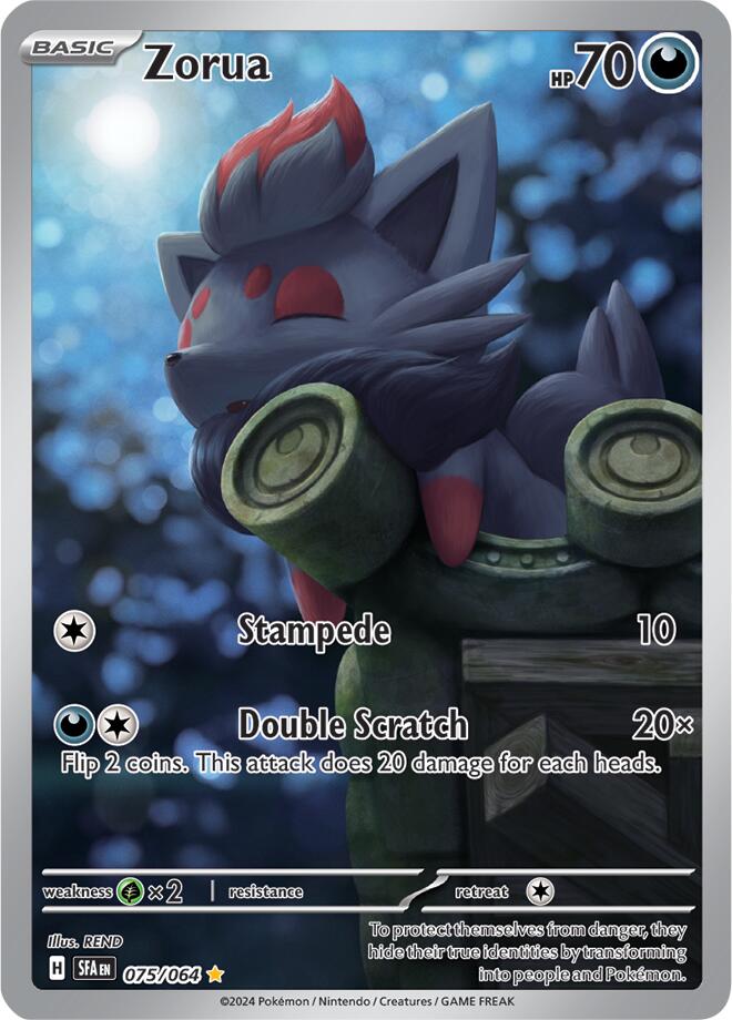 Zorua (075/064) [Scarlet & Violet: Shrouded Fable] | Total Play