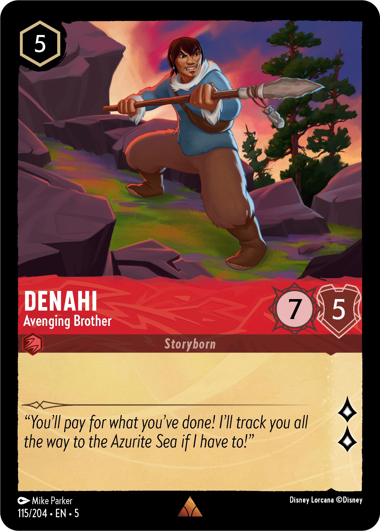 Denahi - Avenging Brother (115/204) [Shimmering Skies] | Total Play