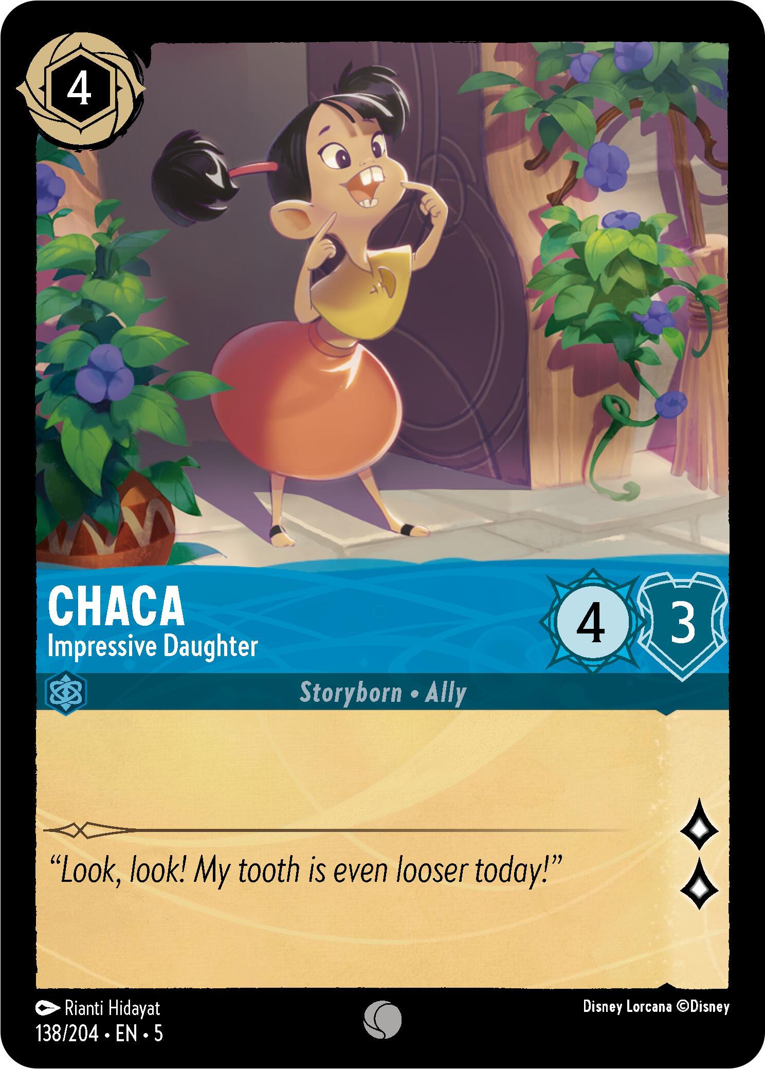 Chaca - Impresive Daughter (138/204) [Shimmering Skies] | Total Play