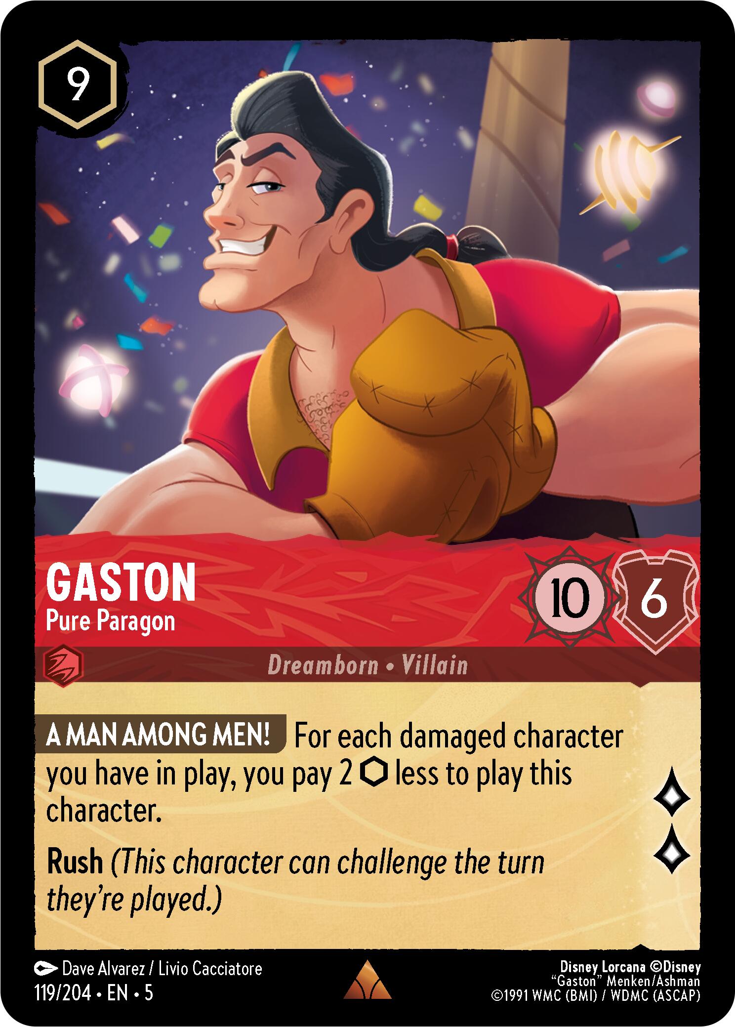 Gaston - Pure Paragon (119/204) [Shimmering Skies] | Total Play