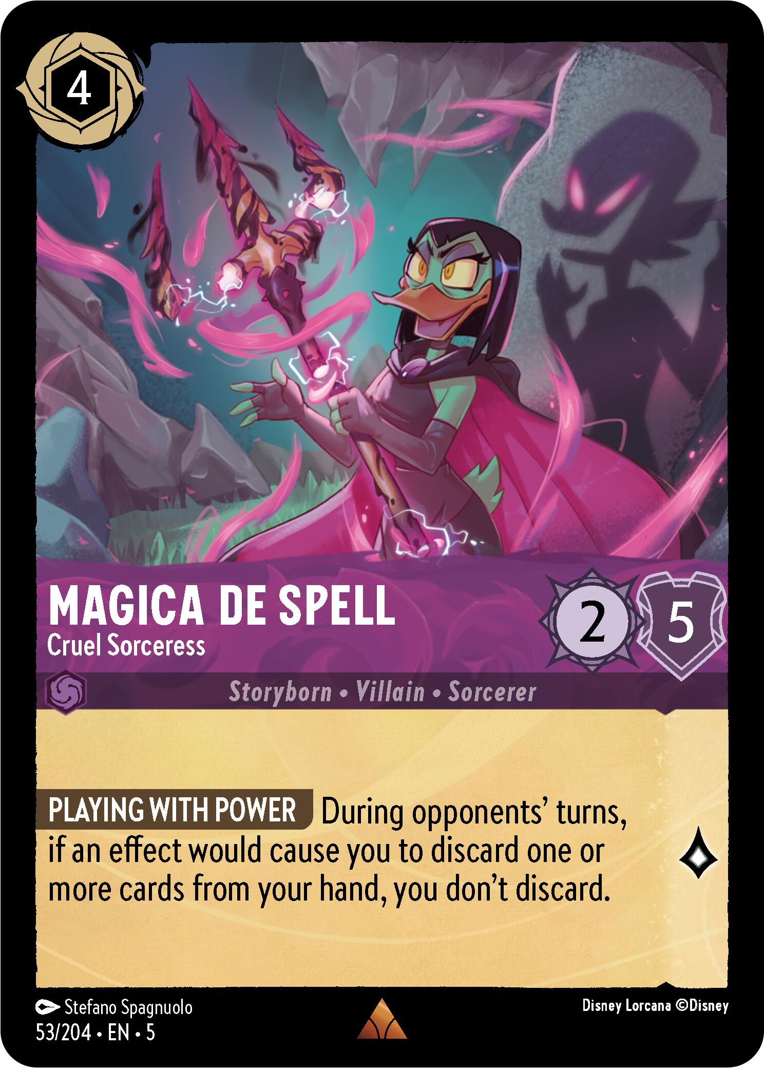 Magica De Spell - Cruel Sorceress (53/204) [Shimmering Skies] | Total Play