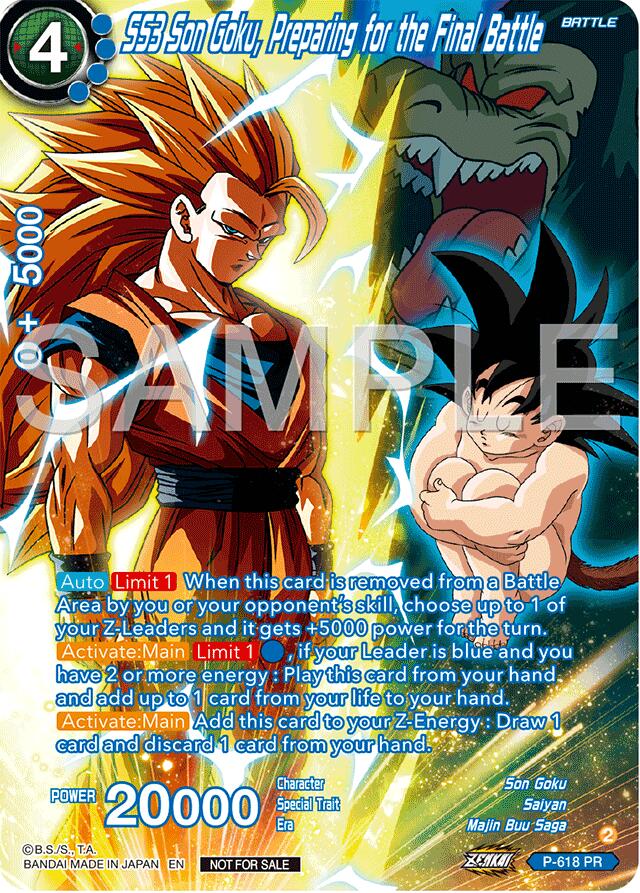 SS3 Son Goku, Preparing for the Final Battle (Full Art) (Deluxe Pack 2024 Vol.2) (P-618) [Promotion Cards] | Total Play