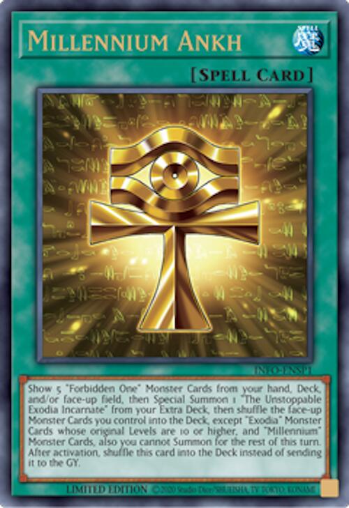 Millennium Ankh (INFO-ENSP1) [INFO-ENSP1] Secret Rare | Total Play