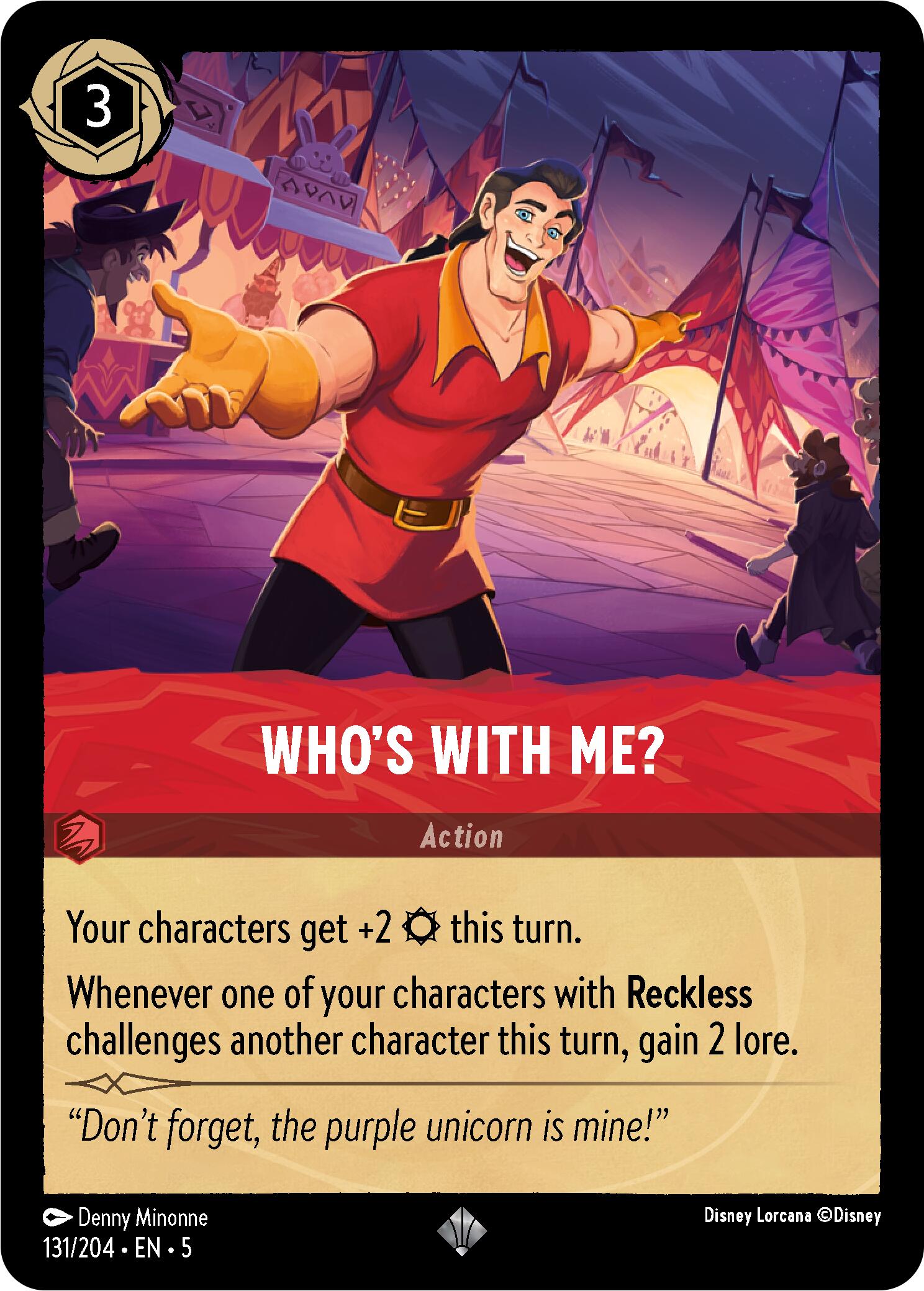 Who's With Me? (131/204) [Shimmering Skies] | Total Play