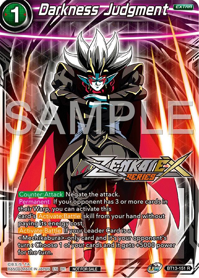 Darkness Judgment (Event Pack 15) (BT13-151) [Promotion Cards] | Total Play