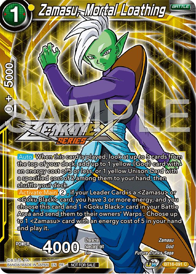 Zamasu, Mortal Loathing (Event Pack 15) (BT16-091) [Promotion Cards] | Total Play