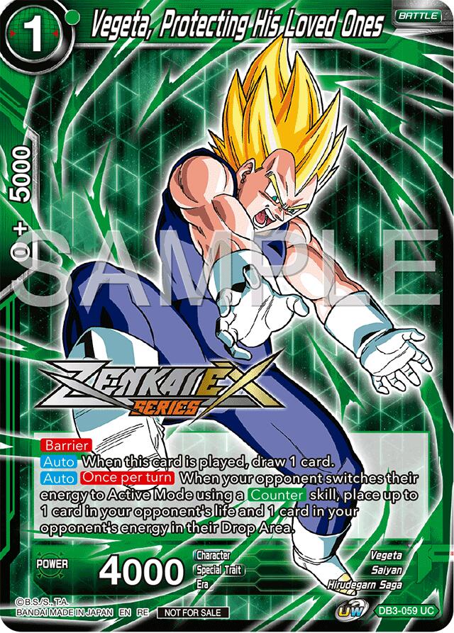 Vegeta, Protecting His Loved Ones (Event Pack 15) (DB3-059) [Promotion Cards] | Total Play