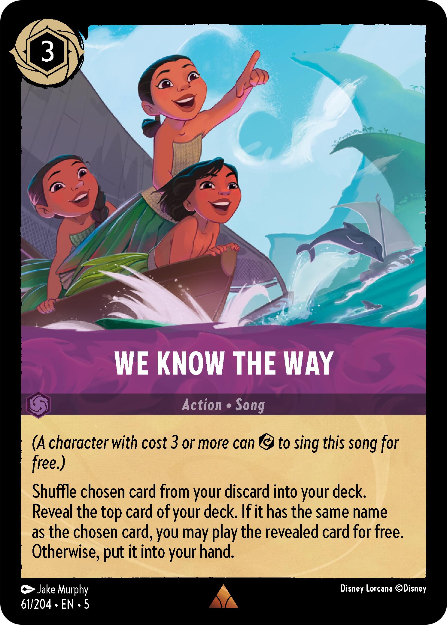 We Know the Way (61/204) [Shimmering Skies] | Total Play