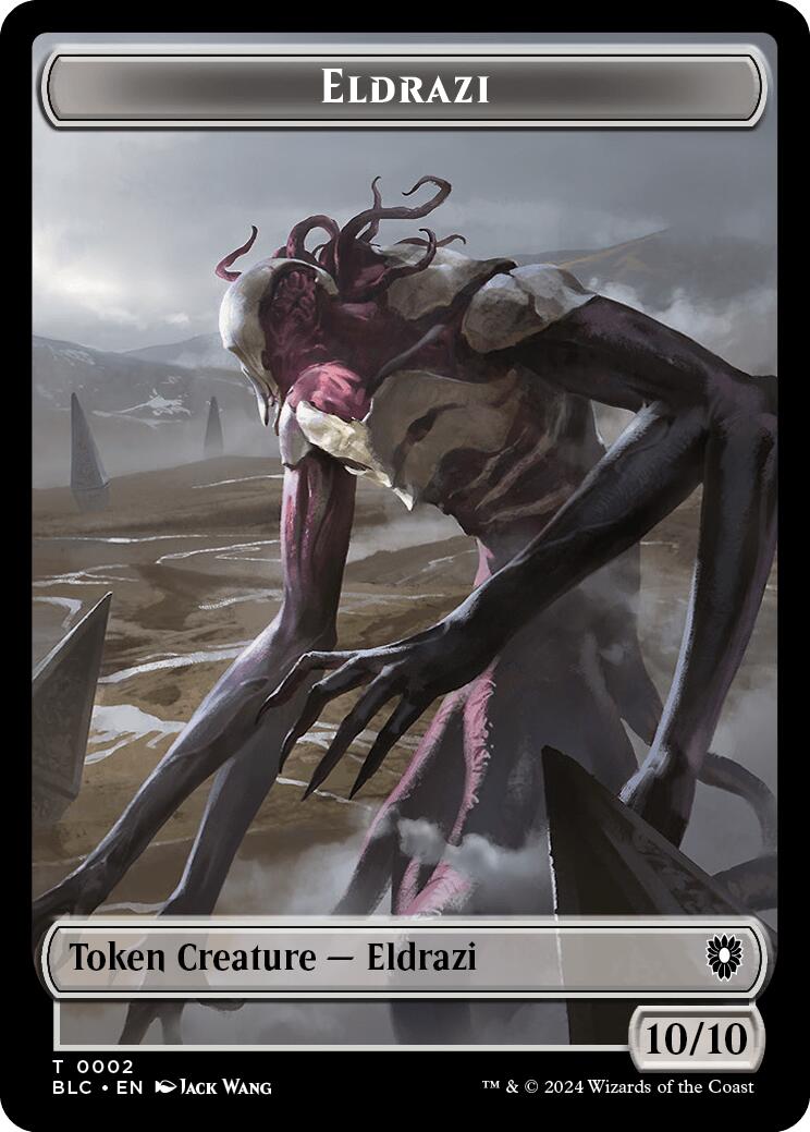 Eldrazi // Clue Double-Sided Token [Bloomburrow Commander Tokens] | Total Play