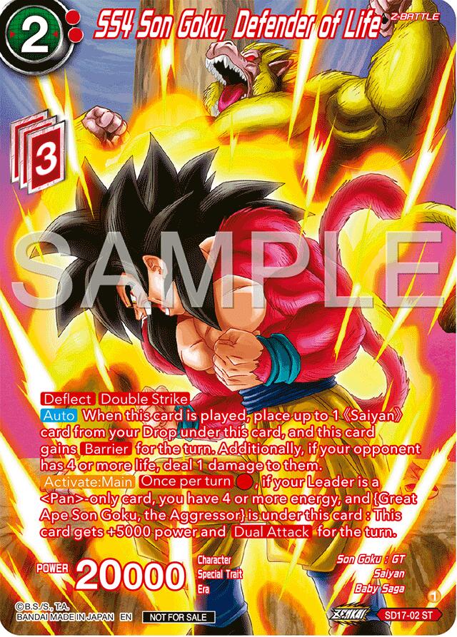 SS4 Son Goku, Defender of Life (Premium Alt-Art Card Set 2024 Vol.2) (SD17-02) [Promotion Cards] | Total Play