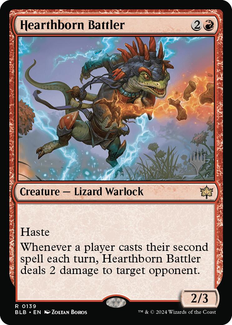 Hearthborn Battler (Promo Pack) [Bloomburrow Promos] | Total Play