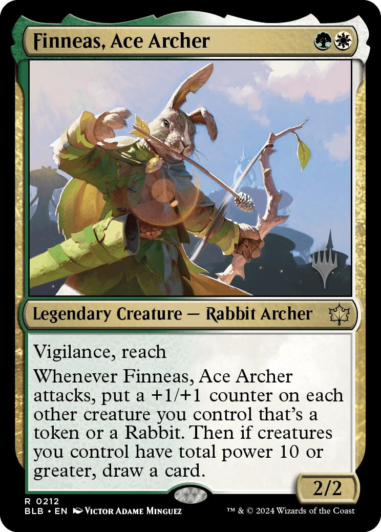 Finneas, Ace Archer (Promo Pack) [Bloomburrow Promos] | Total Play