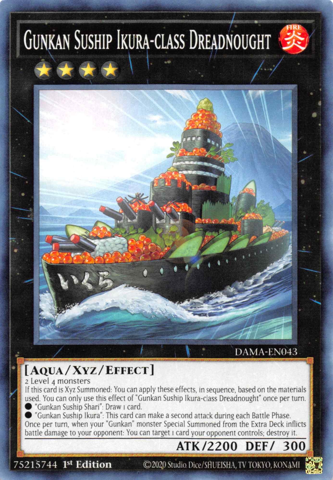 Gunkan Suship Ikura-class Dreadnought [DAMA-EN043] Common | Total Play