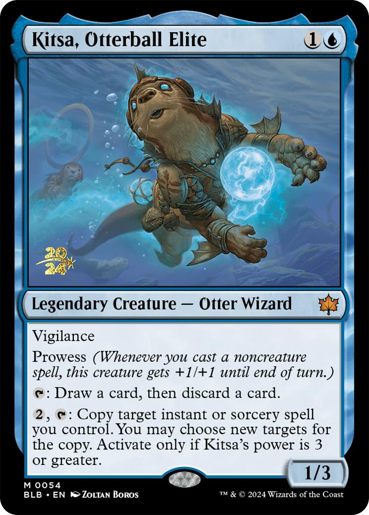 Kitsa, Otterball Elite [Bloomburrow Prerelease Promos] | Total Play