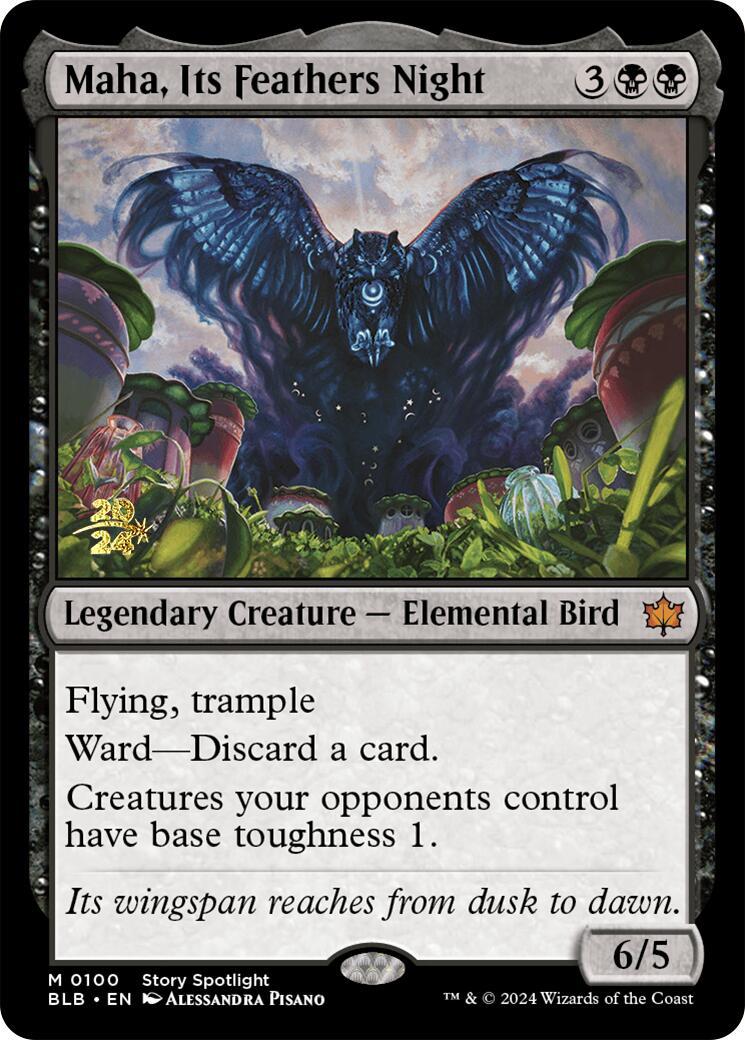 Maha, Its Feather Night [Bloomburrow Prerelease Promos] | Total Play