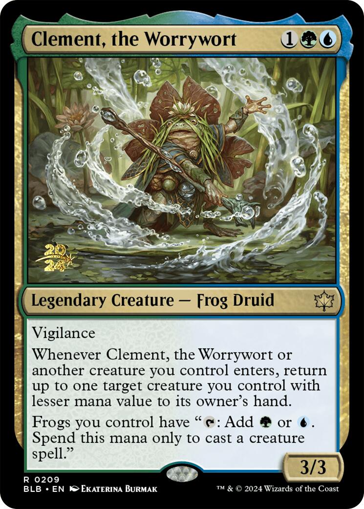 Clement, the Worrywort [Bloomburrow Prerelease Promos] | Total Play