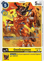 GeoGreymon [BT17-033] [Secret Crisis] | Total Play