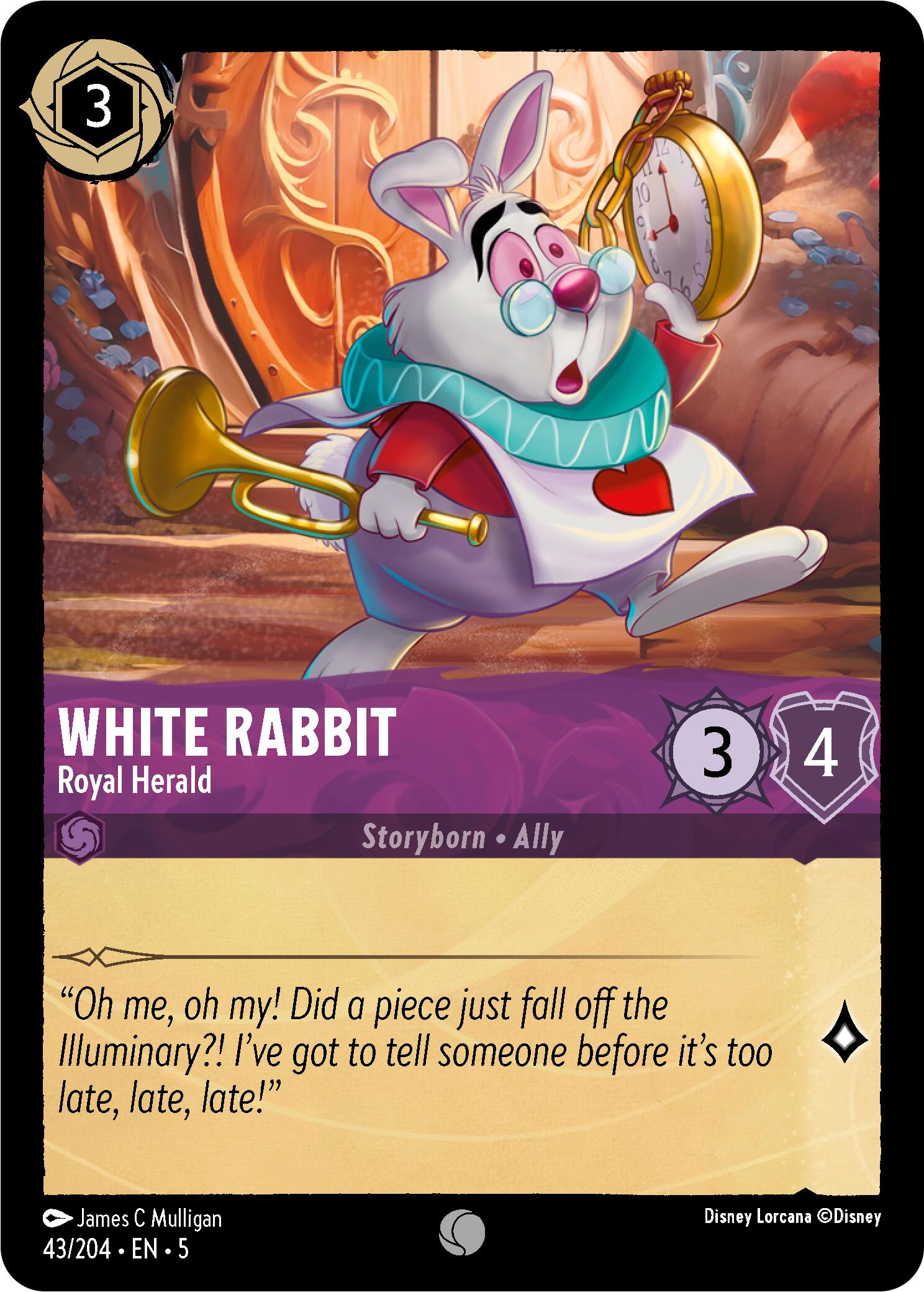 White Rabbit - Royal Herald (43/204) [Shimmering Skies] | Total Play