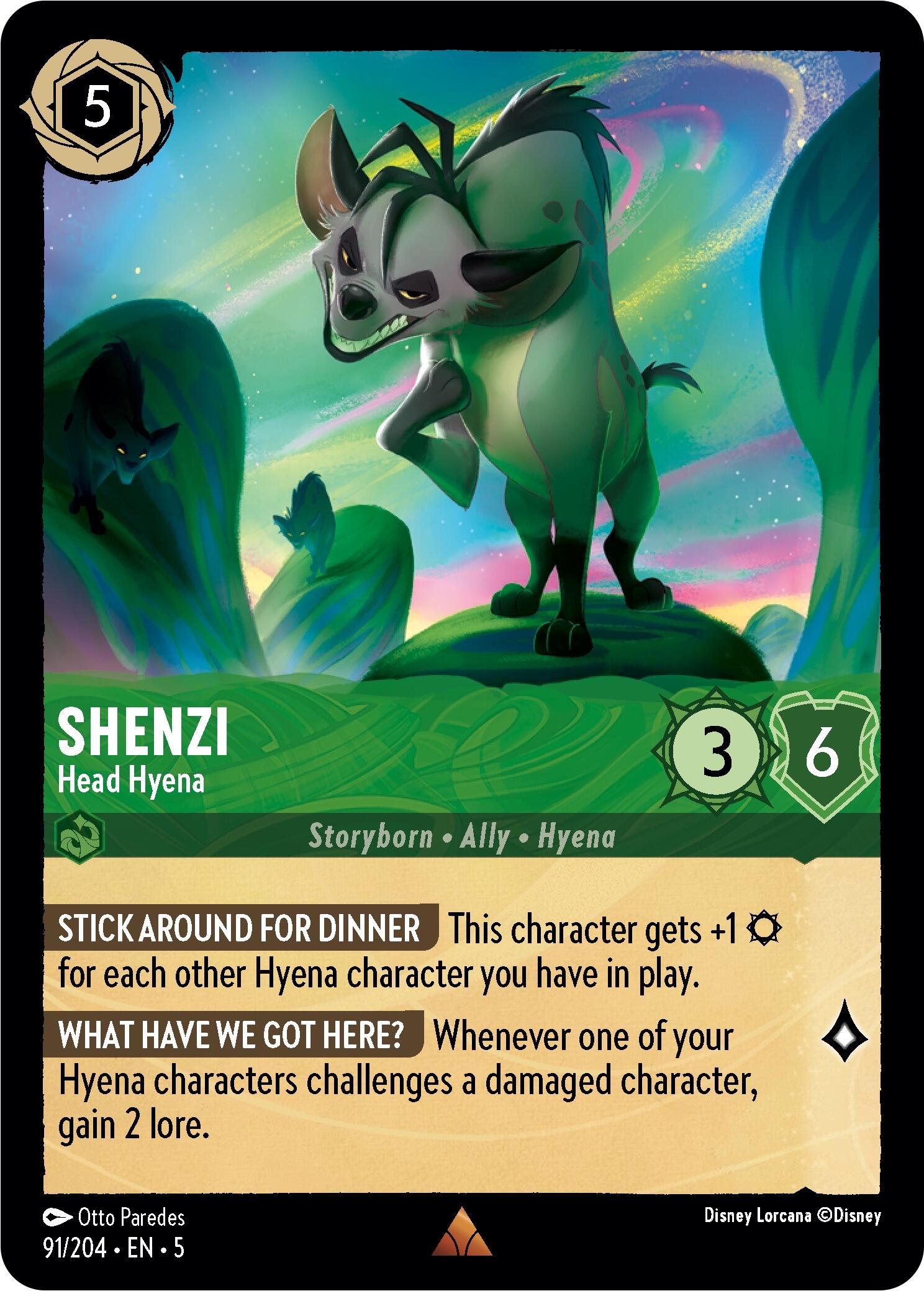 Shenzi - Head Hyena (91/204) [Shimmering Skies] | Total Play