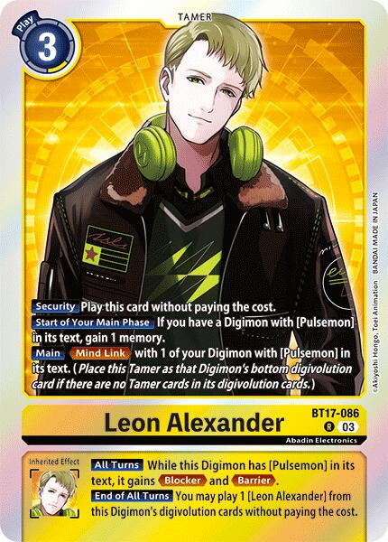 Leon Alexander [BT17-086] [Secret Crisis] | Total Play